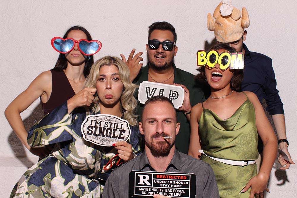 We All Photo Booth guests at a New York or Connecticut event — portfolio photo 28