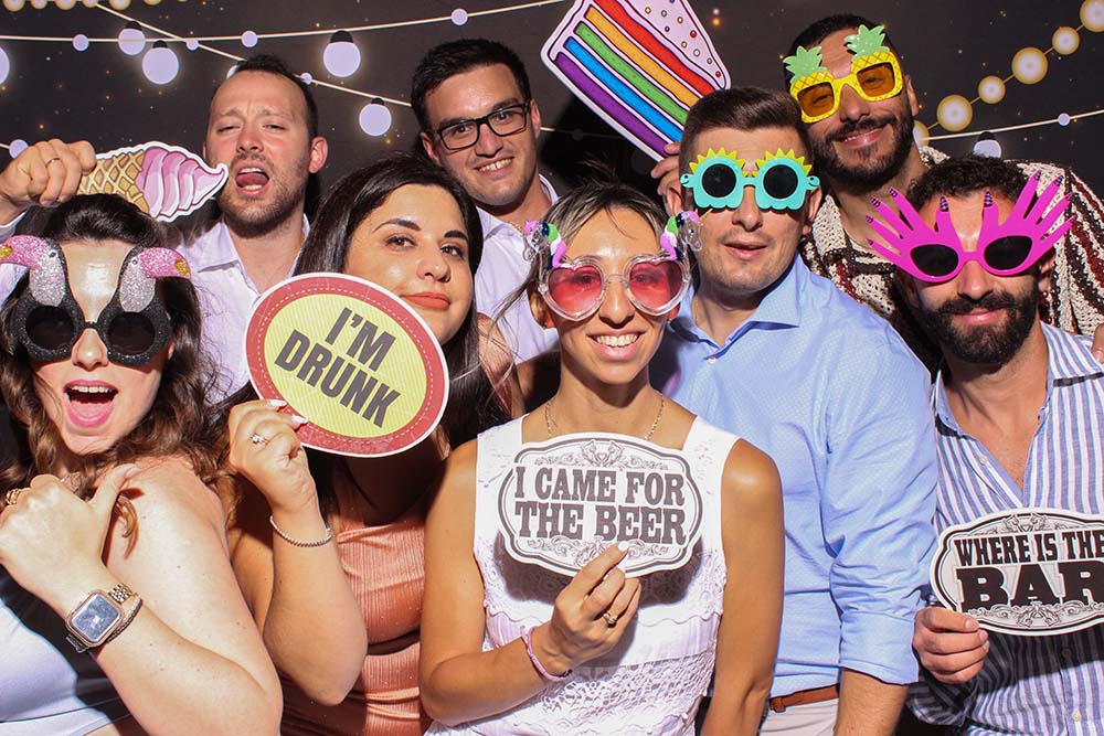 We All Photo Booth guests at a New York or Connecticut event — portfolio photo 32