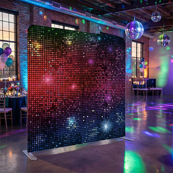Bar/Bat Mitzvah photo booth backdrop M-10 for events in New York and Connecticut