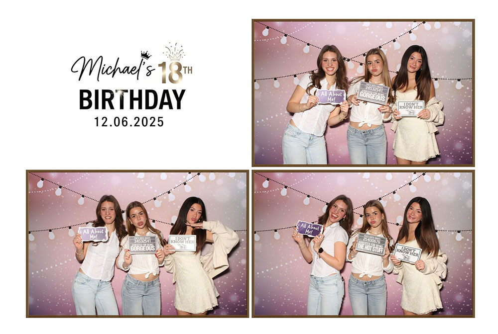 Custom photo booth print template T-10 (2x6 strip or 4x6 postcard layout)
