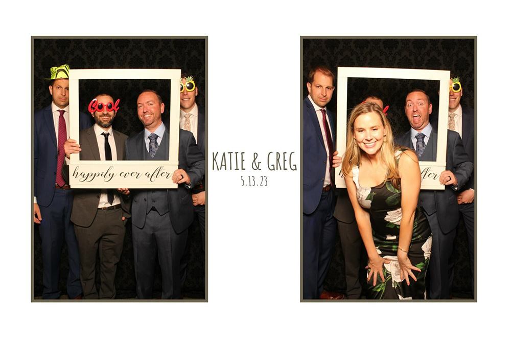 Custom photo booth print template T-12 (2x6 strip or 4x6 postcard layout)