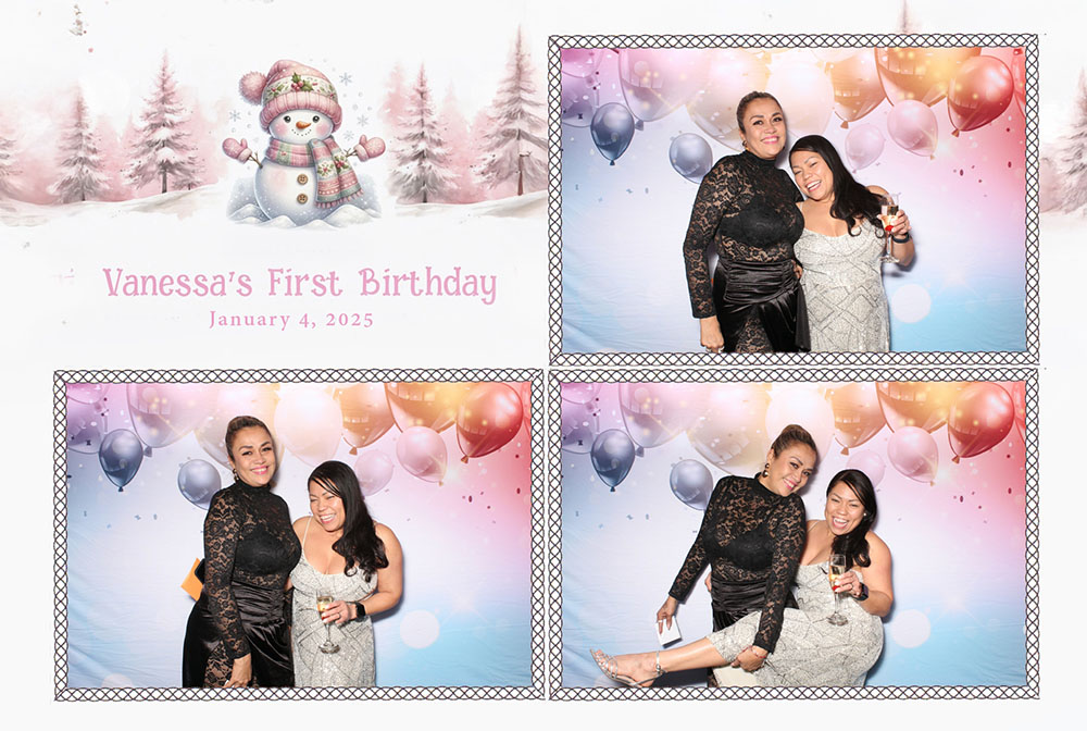 Custom photo booth print template T-13 (2x6 strip or 4x6 postcard layout)