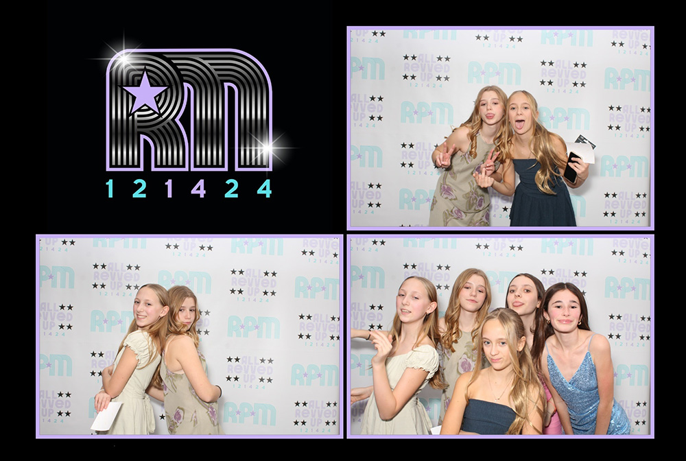 Custom photo booth print template T-15 (2x6 strip or 4x6 postcard layout)