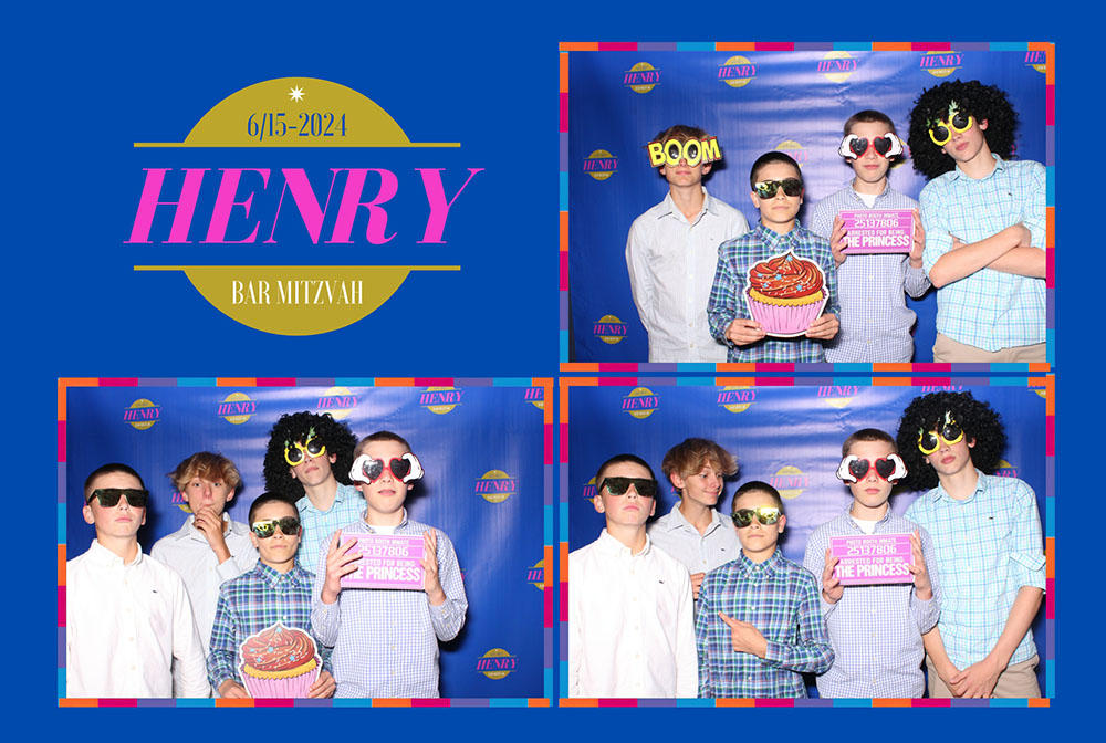 Custom photo booth print template T-25 (2x6 strip or 4x6 postcard layout)