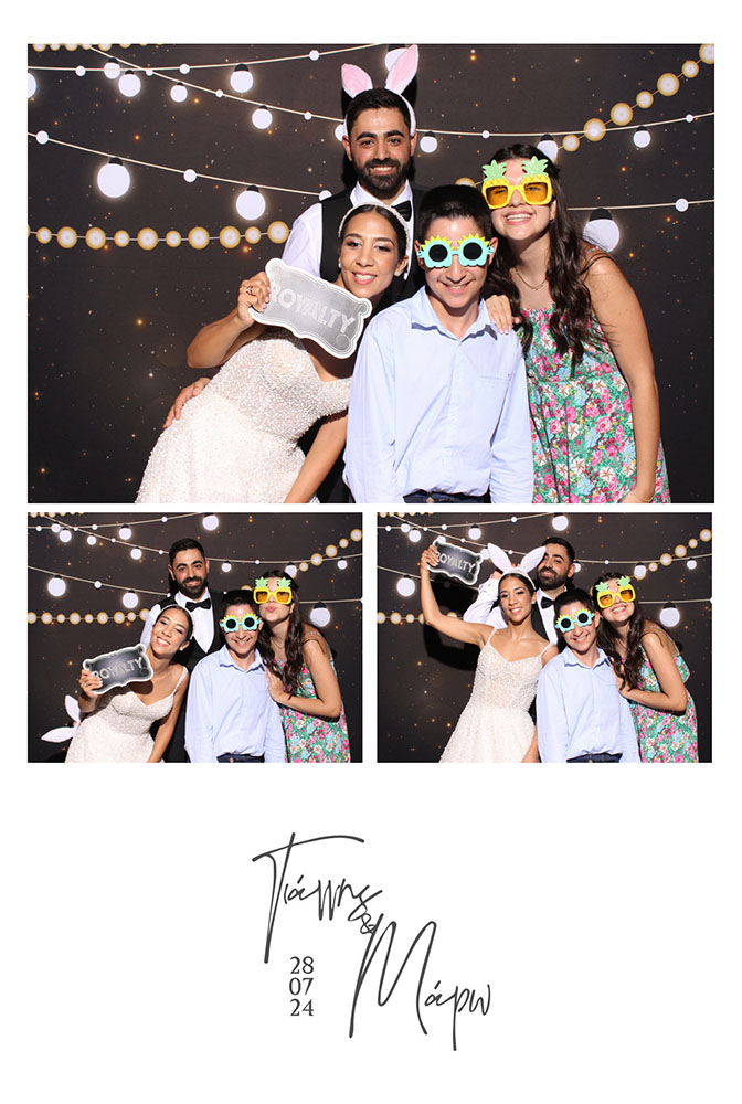 Custom photo booth print template T-30 (2x6 strip or 4x6 postcard layout)