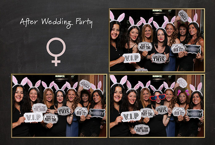 Custom photo booth print template T-33 (2x6 strip or 4x6 postcard layout)