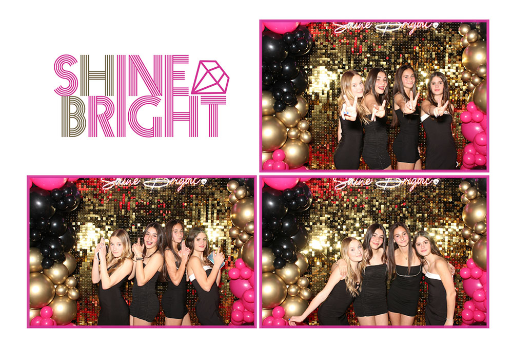Custom photo booth print template T-05 (2x6 strip or 4x6 postcard layout)