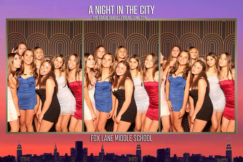 Custom photo booth print template T-09 (2x6 strip or 4x6 postcard layout)