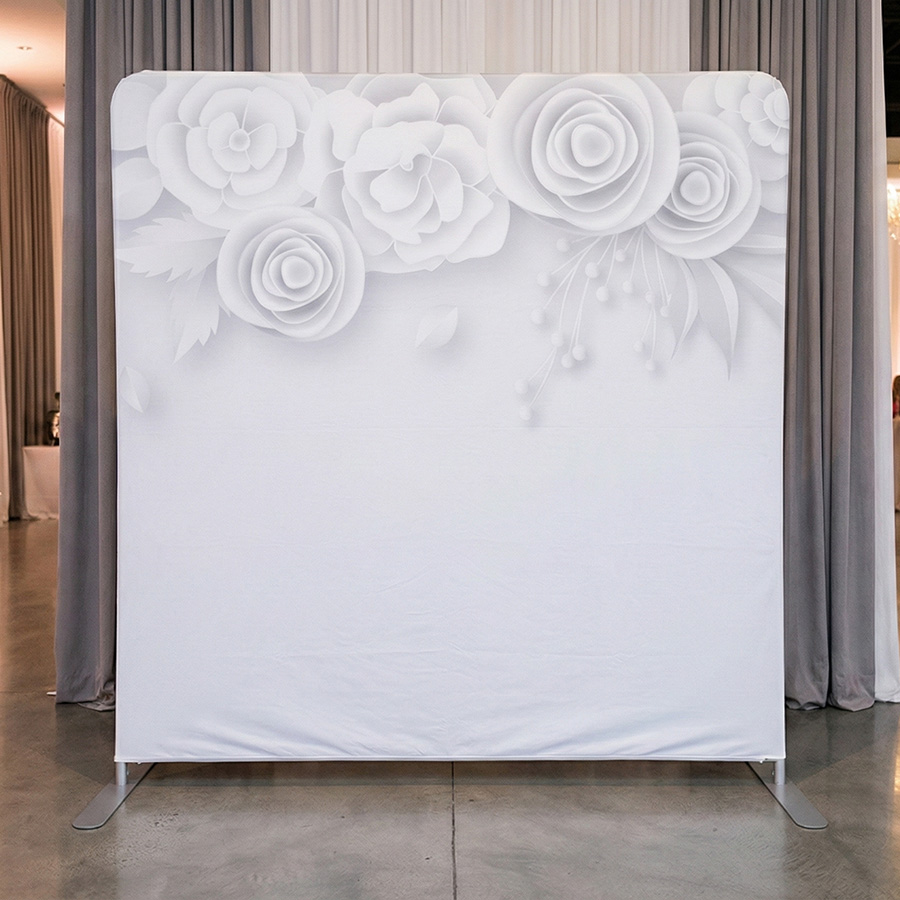 Wedding photo booth backdrop W-01 for events in New York and Connecticut