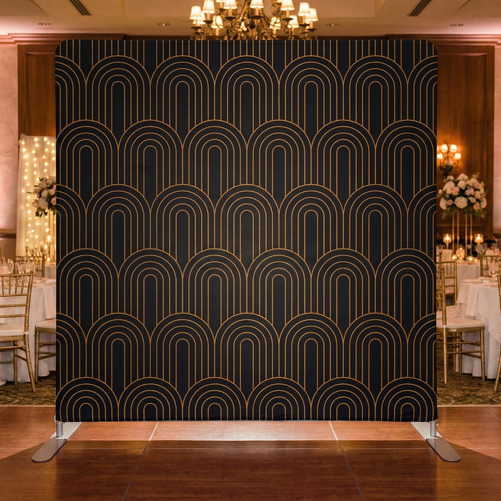 Wedding photo booth backdrop W-05 for events in New York and Connecticut